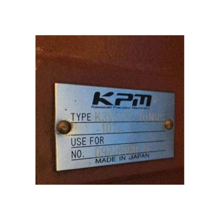 Kawasaki Precision Machinery KPM K3 K3VG K3VG280 K3VG280DI-10FRH-0000-0 Hydraulic Oil Pump Plunger Pump